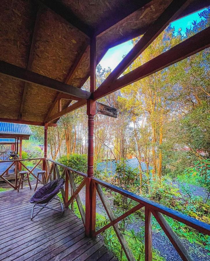 Cabanas El Bosque Patagonico 프루티야르 외부 사진